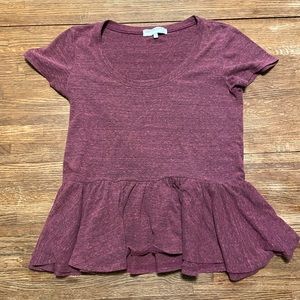 Nordstrom BP Peplum Shirt